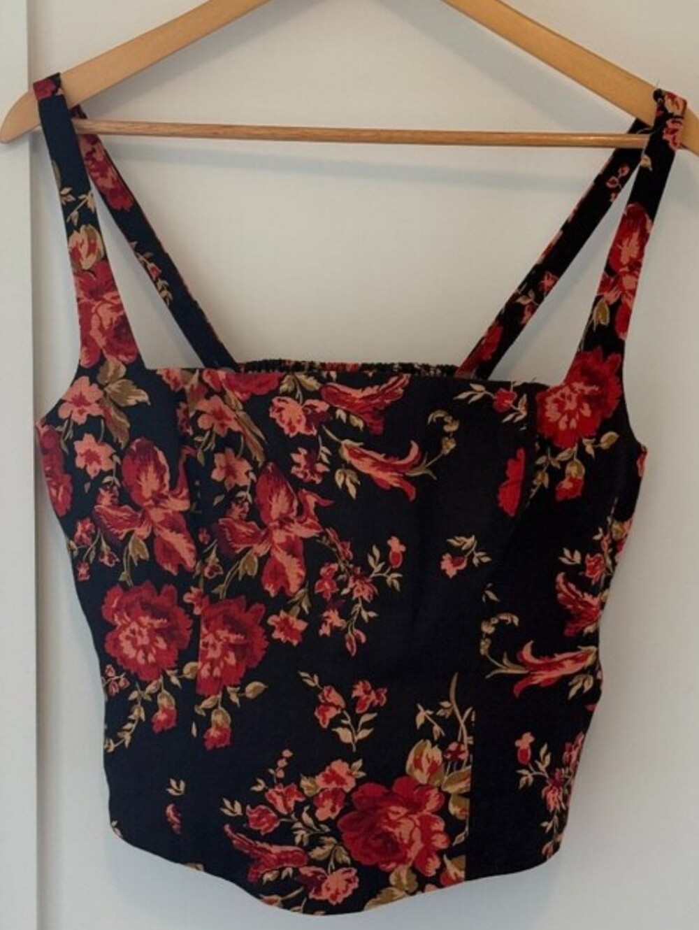 Reformation Vancouver Matching Set Linen Set Bustier Top